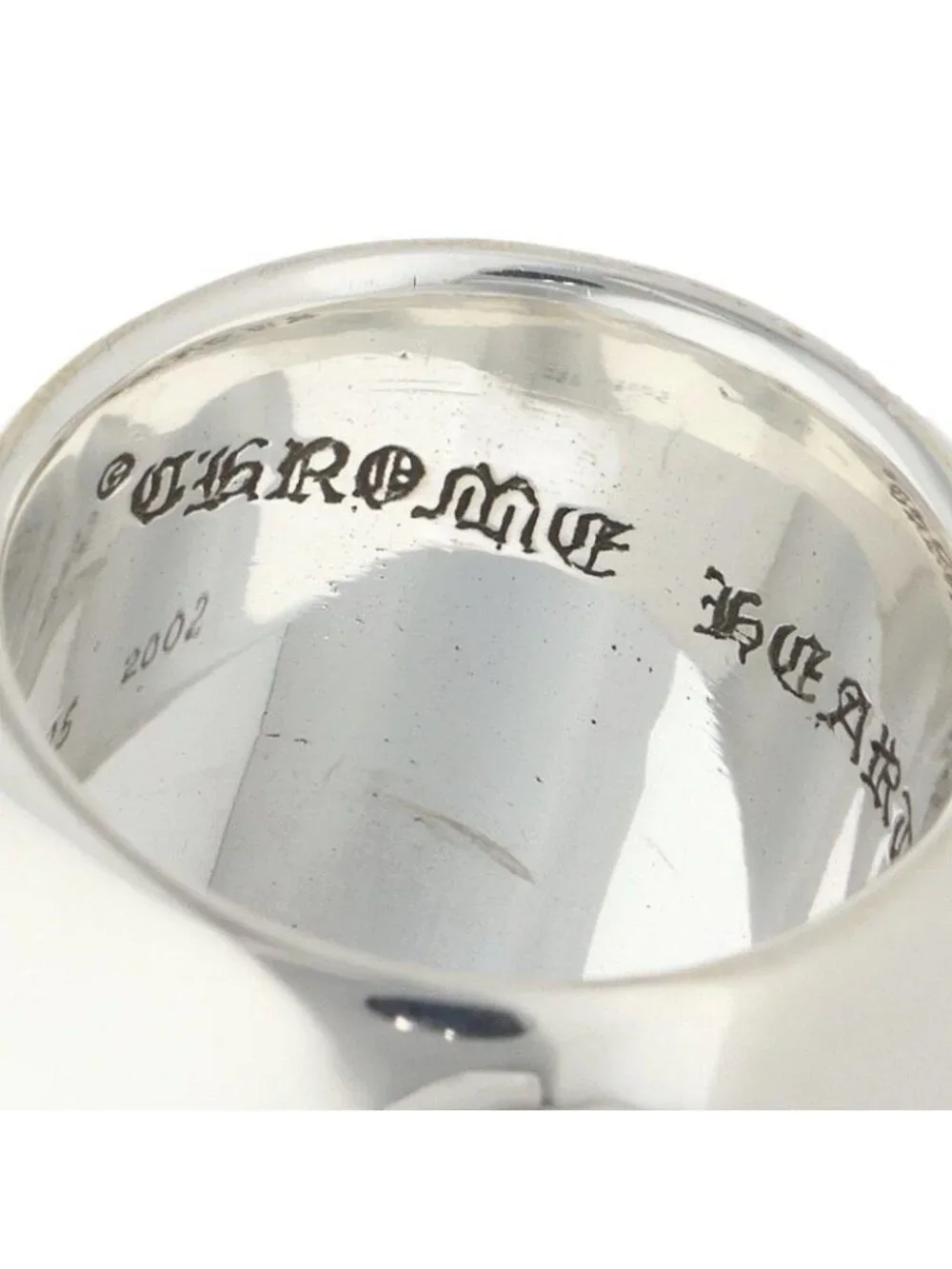 Chrome Hearts Clssc Oval Star Classic Silver Ring